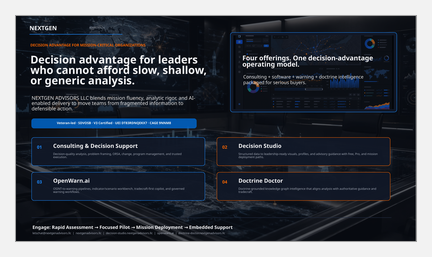 NEXTGEN Advisors slick sheet preview